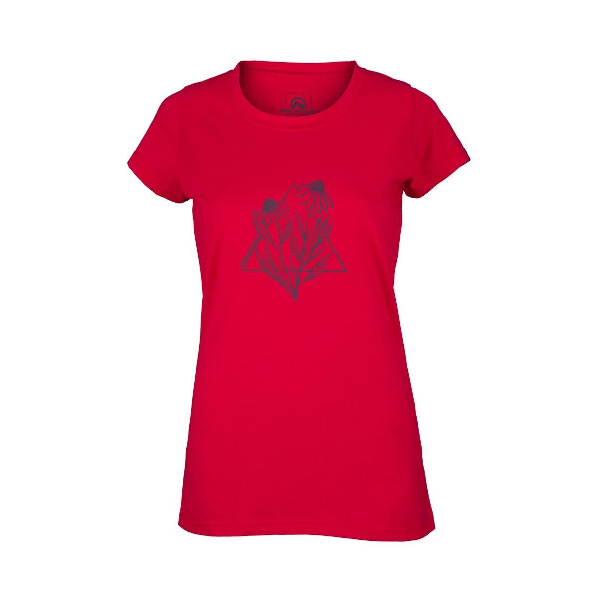 Tricou de femei NORTHFINDER Milan TR-4537OR, Rosu, M