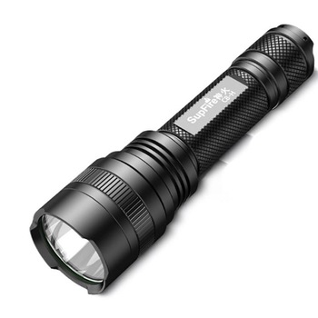 Lanterna SupFire C8-H, 15W, LED, 1500 lm, 4000 mAh, 5 moduri, rezistenta la apa, incarcare USB, Negru Lanterna SupFire C8-H, 15W, LED, 1500 lm, 4000 mAh, 5 moduri, rezistenta la apa, incarcare USB, Negru
