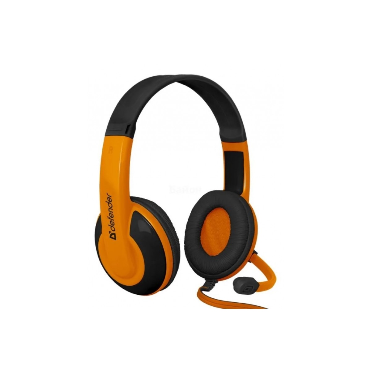 Casti gaming cu microfon Defender Warhead G-120, negru+portocaliu ...