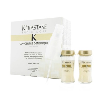 Tratament fiole Kerastase Fusio-Dose Concentre Densifique pentru par lipsit de densitate, 10 x 12 ml Tratament fiole Kerastase Fusio-Dose Concentre Densifique pentru par lipsit de densitate, 10 x 12 ml