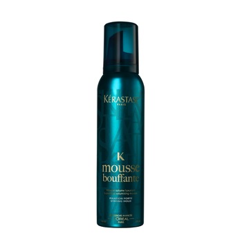 Spuma de par Kerastase K Mousse Bouffante pentru fixare puternica, 150 ml Spuma de par Kerastase K Mousse Bouffante pentru fixare puternica, 150 ml