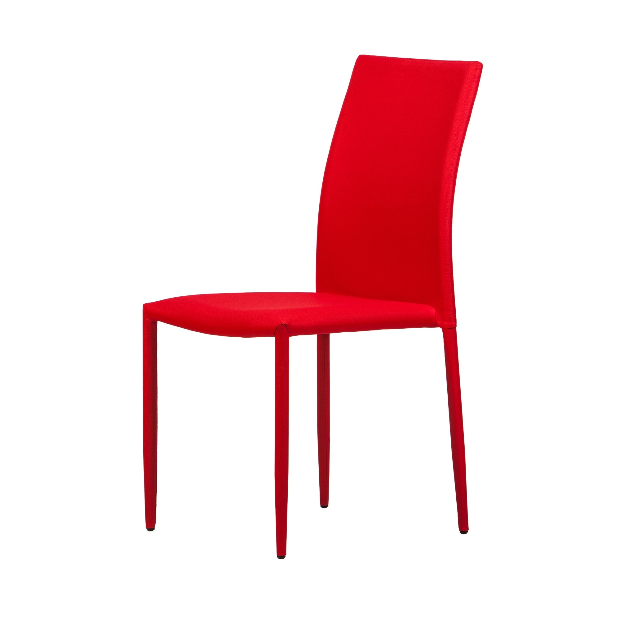 Scaun living Berta, 44 x 53 x 90 cm, Rosu