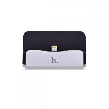 Stand incarcare, Hoco, CPH18, pentru Apple Iphone 5/5s/6/6s/6 plus/6S plus, Gri Stand incarcare, Hoco, CPH18, pentru Apple Iphone 5/5s/6/6s/6 plus/6S plus, Gri