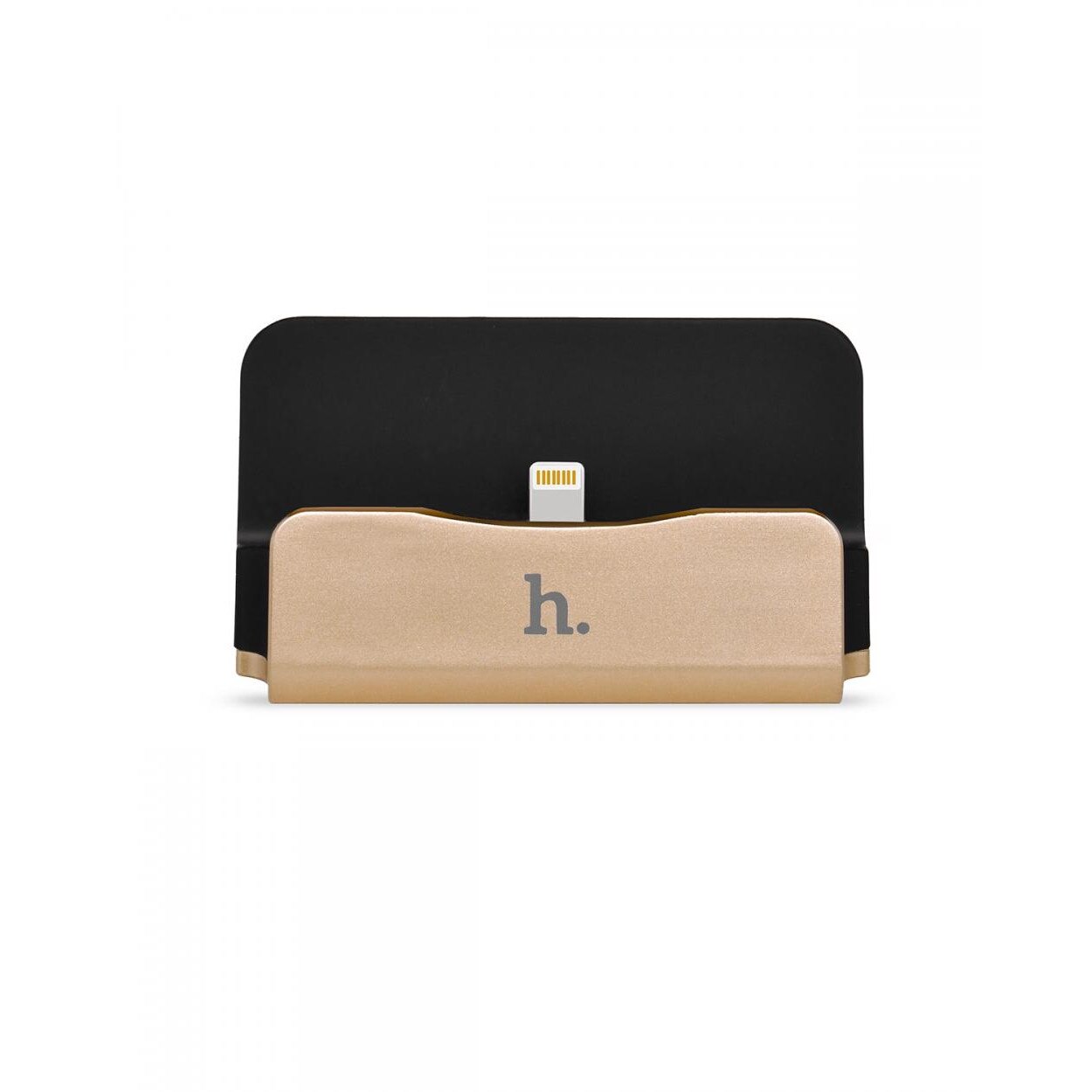 Stand incarcare, Hoco, CPH18, pentru Apple Iphone 5/5s/6/6s/6 plus/6S plus, Gold