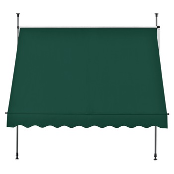 Copertina paravan solar 250 DG, pro.tec, 250 x 120 x 200-300 cm, otel/poliester, verde inchis Copertina paravan solar 250 DG, pro.tec, 250 x 120 x 200-300 cm, otel/poliester, verde inchis