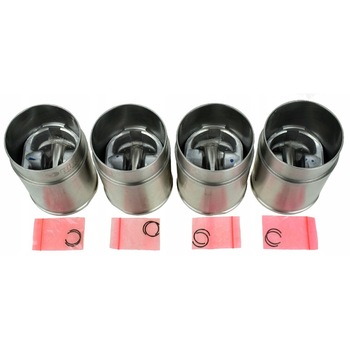 Set motor cu 4 pistoane echipate Skoda Favorit ,Felicia 1,3 benzina Vika Set motor cu 4 pistoane echipate Skoda Favorit ,Felicia 1,3 benzina Vika