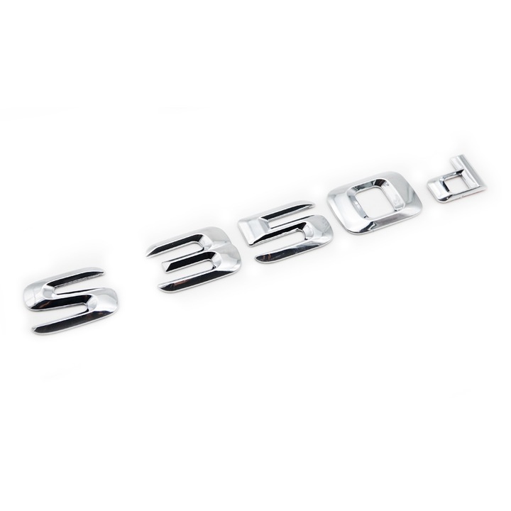 Емблема S 350d за заден багажник Мерцедес