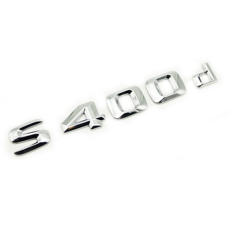Emblema S 400d pentru spate portbagaj Mercedes