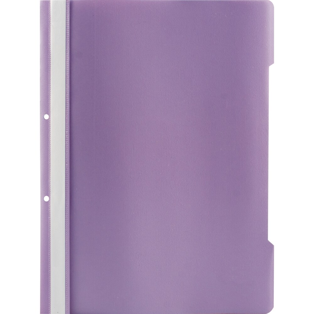 Dosar, lila, cu sina si 2 perforatii, A4, plastic