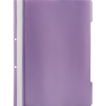 Dosar, lila, cu sina si 2 perforatii, A4, plastic Dosar, lila, cu sina si 2 perforatii, A4, plastic