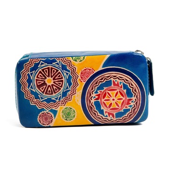 Geanta cosmetice - portofel, elemente traditionale romanesti, 150 x 77 x 50 Geanta cosmetice - portofel, elemente traditionale romanesti, 150 x 77 x 50