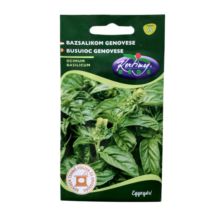 Seminte Busuioc Genovese 2g Kertimag - Soi Authentic Italian pentru Pesto