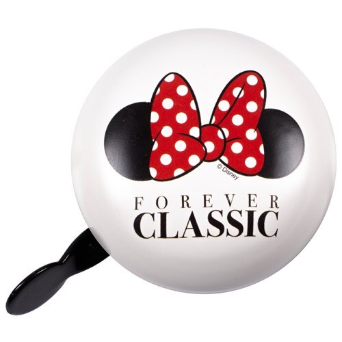 Claxon retro Seven Minnie-Forever Classic pentru bicicleta, alb