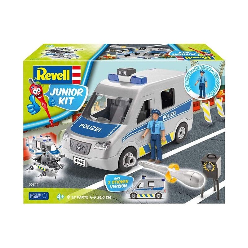 Automodele de construit - Junior Camioneta politiei Revell