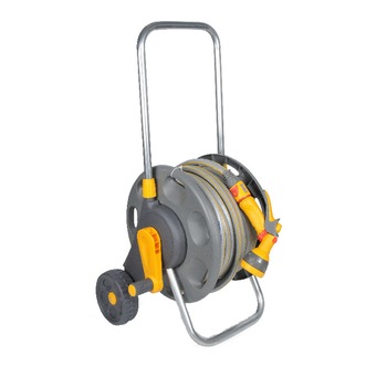 Carucior Hozelock pentru furtun cu 40 m furtun inclus si pistor de stropit Carucior Hozelock pentru furtun cu 40 m furtun inclus si pistor de stropit