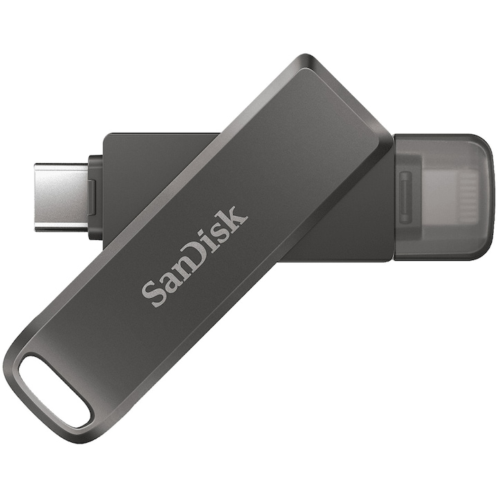 USB Flash памет SanDisk iXpand Flash Drive Luxe 256GB, Type-C, Lightning connectors