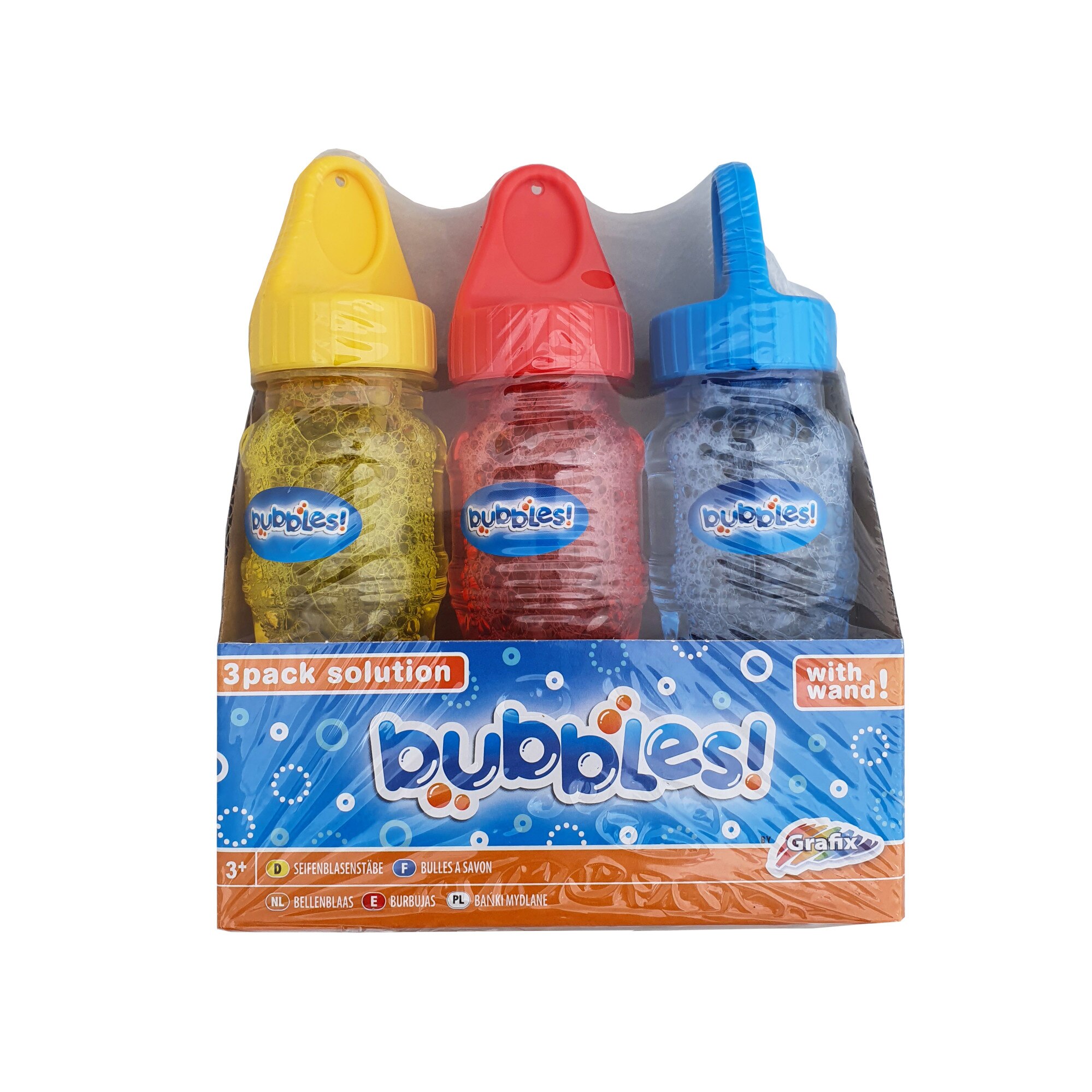 Set 3 rezerve solutie balonase, Grafix, 118 ml