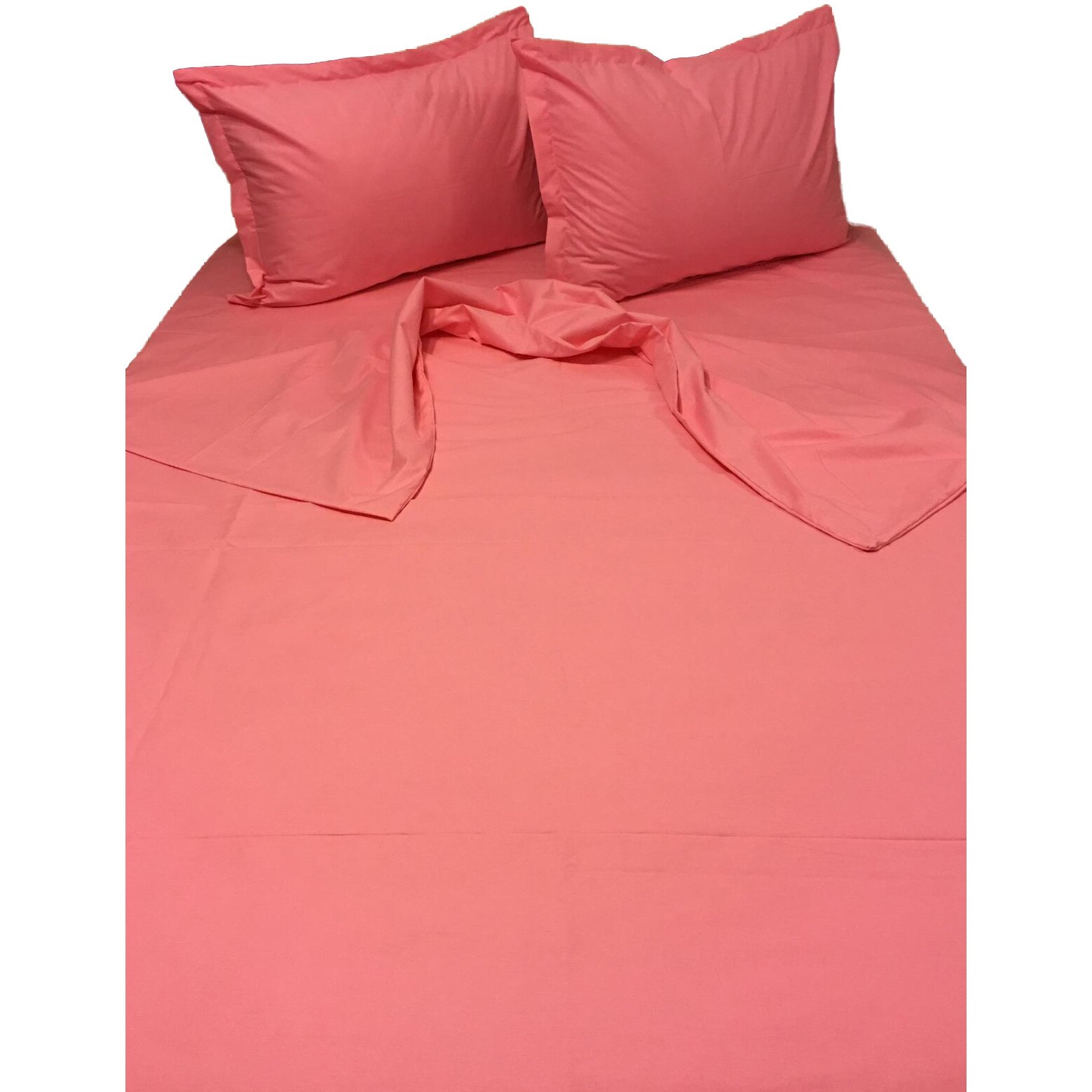 Set lenjerie cu elastic, 4 piese bumbac ranforce, pentru saltea de 1,40m, by Liz Line - L4RE3140