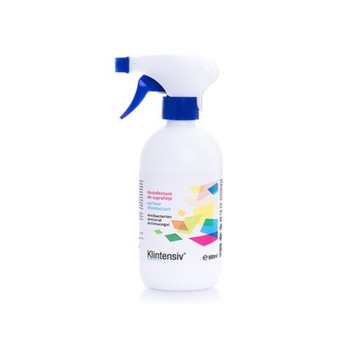 Dezinfectant de suprafete bactericid, microbactericid, levuricid, tuberculocid, sporicid, virucid, KLINTENSIV, 500 ml Dezinfectant de suprafete bactericid, microbactericid, levuricid, tuberculocid, sporicid, virucid, KLINTENSIV, 500 ml