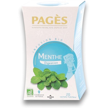Infuzie bio digestie usoara din menta Pages, 1.5 g Infuzie bio digestie usoara din menta Pages, 1.5 g
