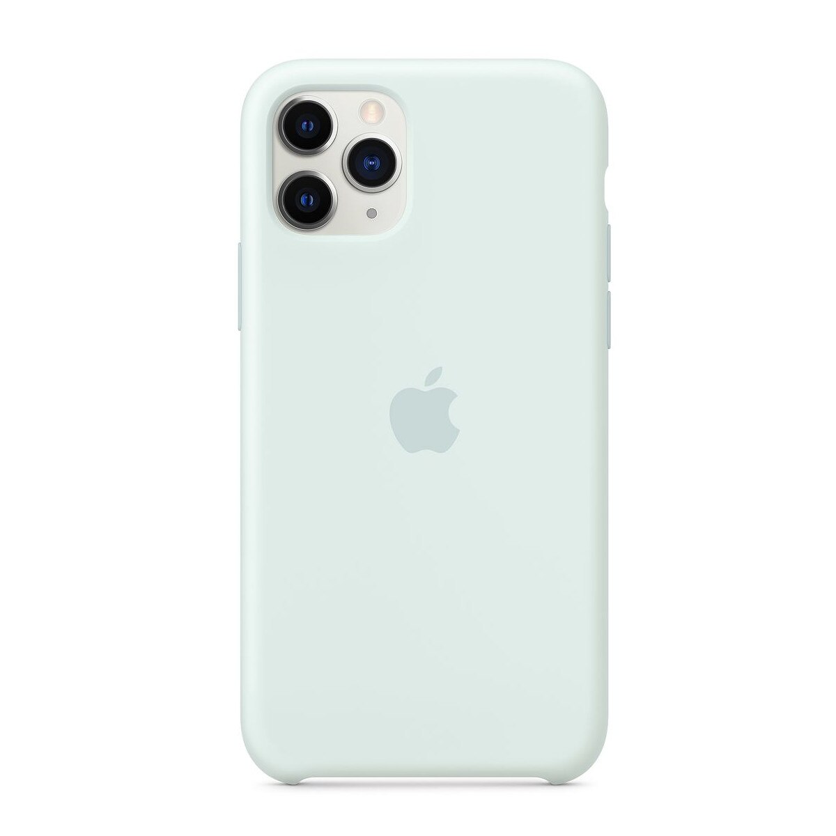 Husa de protectie Apple pentru iPhone 11 Pro Max, Silicon, Seafoam
