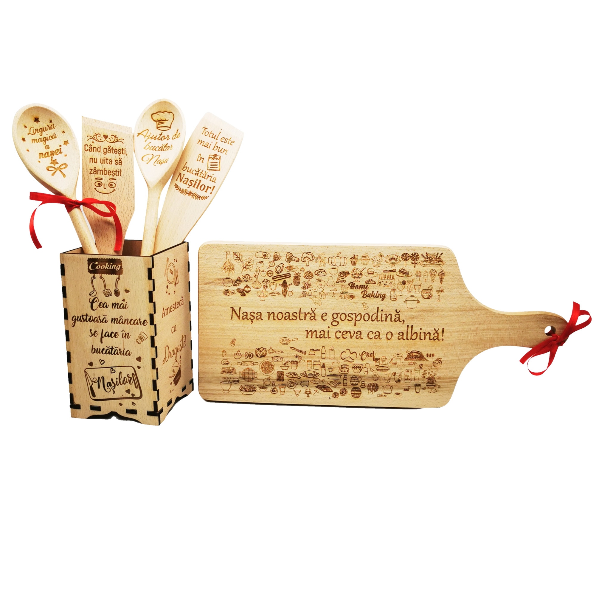 Set de bucatarie personalizat 