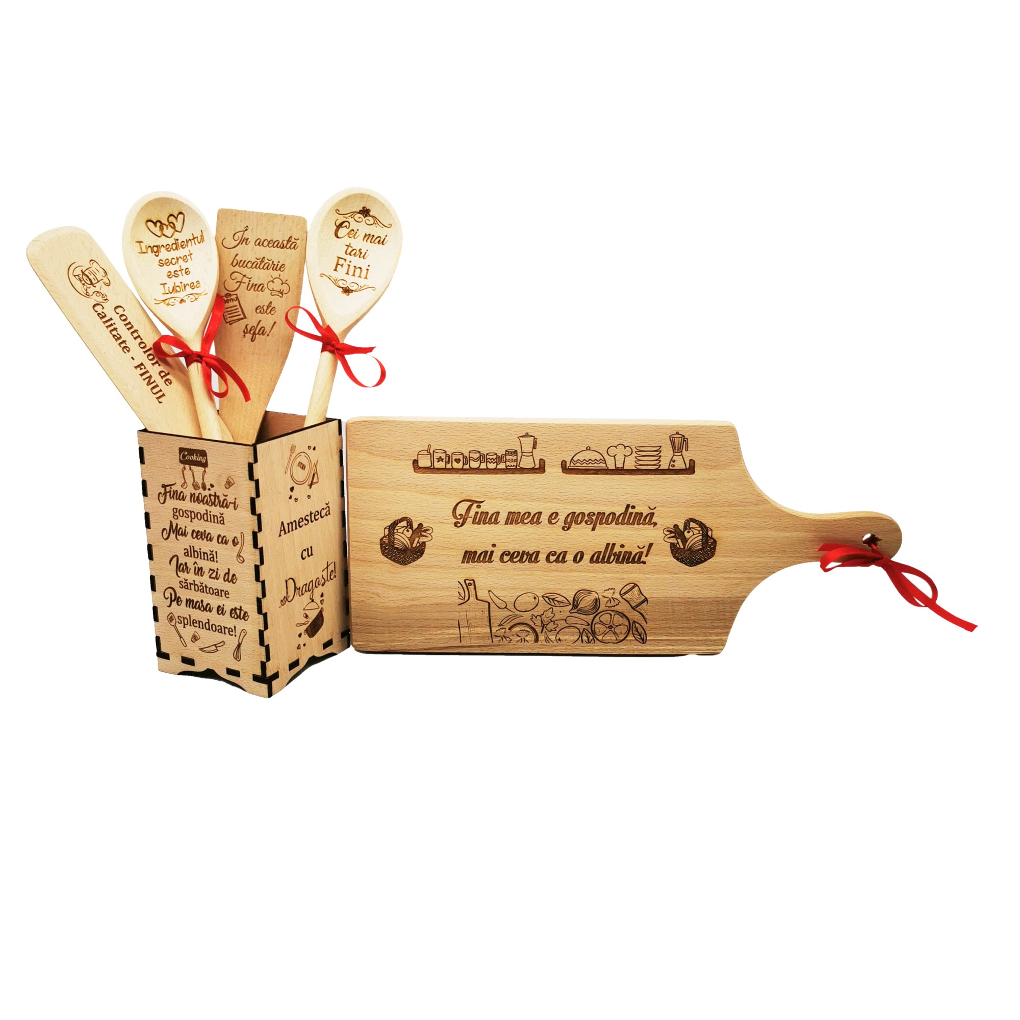 Set de bucatarie personalizat 