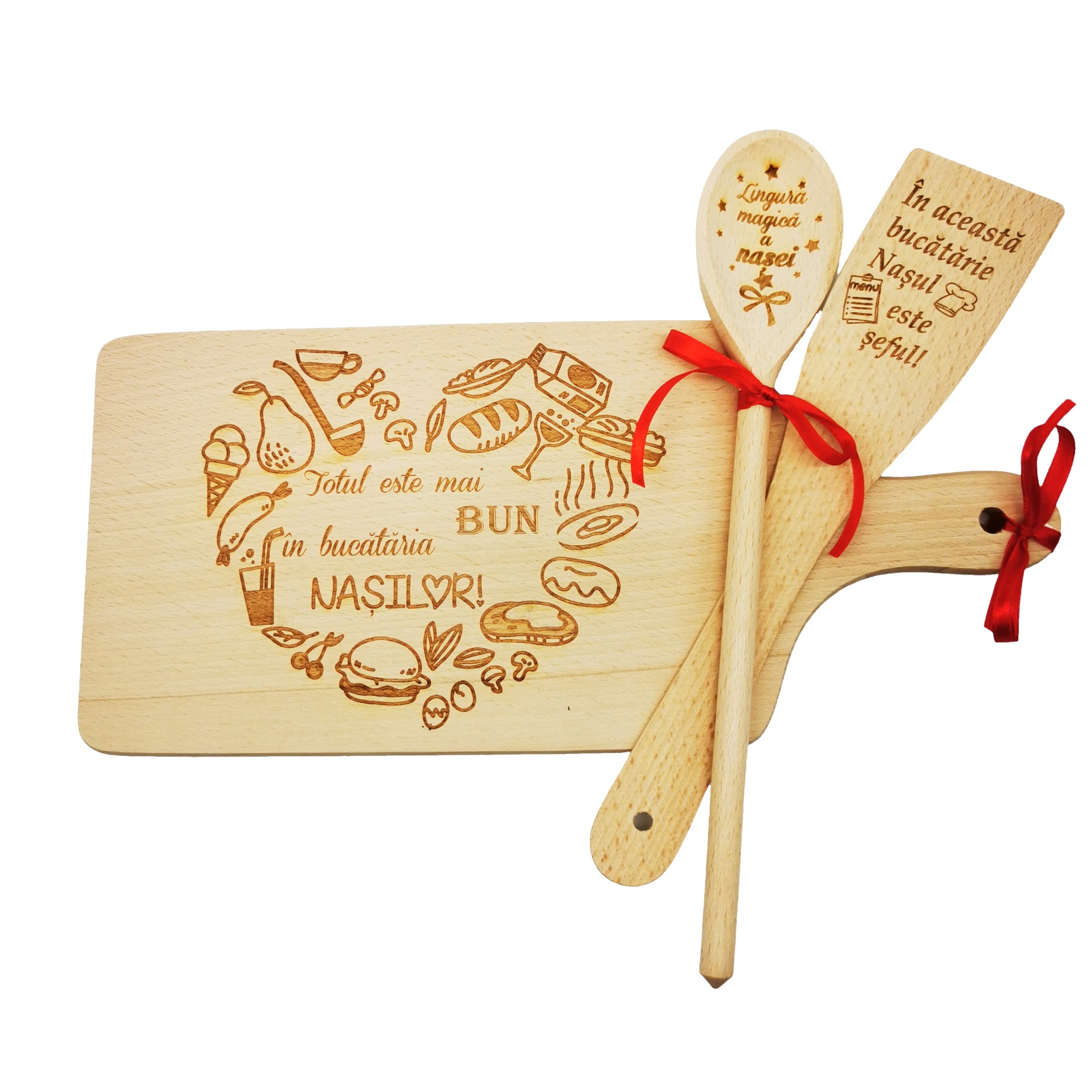 Set de bucatarie personalizat 
