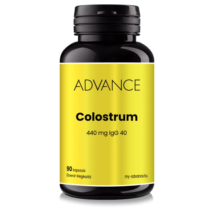 ADVANCE Kolosztrum 90 kapszula - legerősebb kolosztrum IG 40, 440 mg