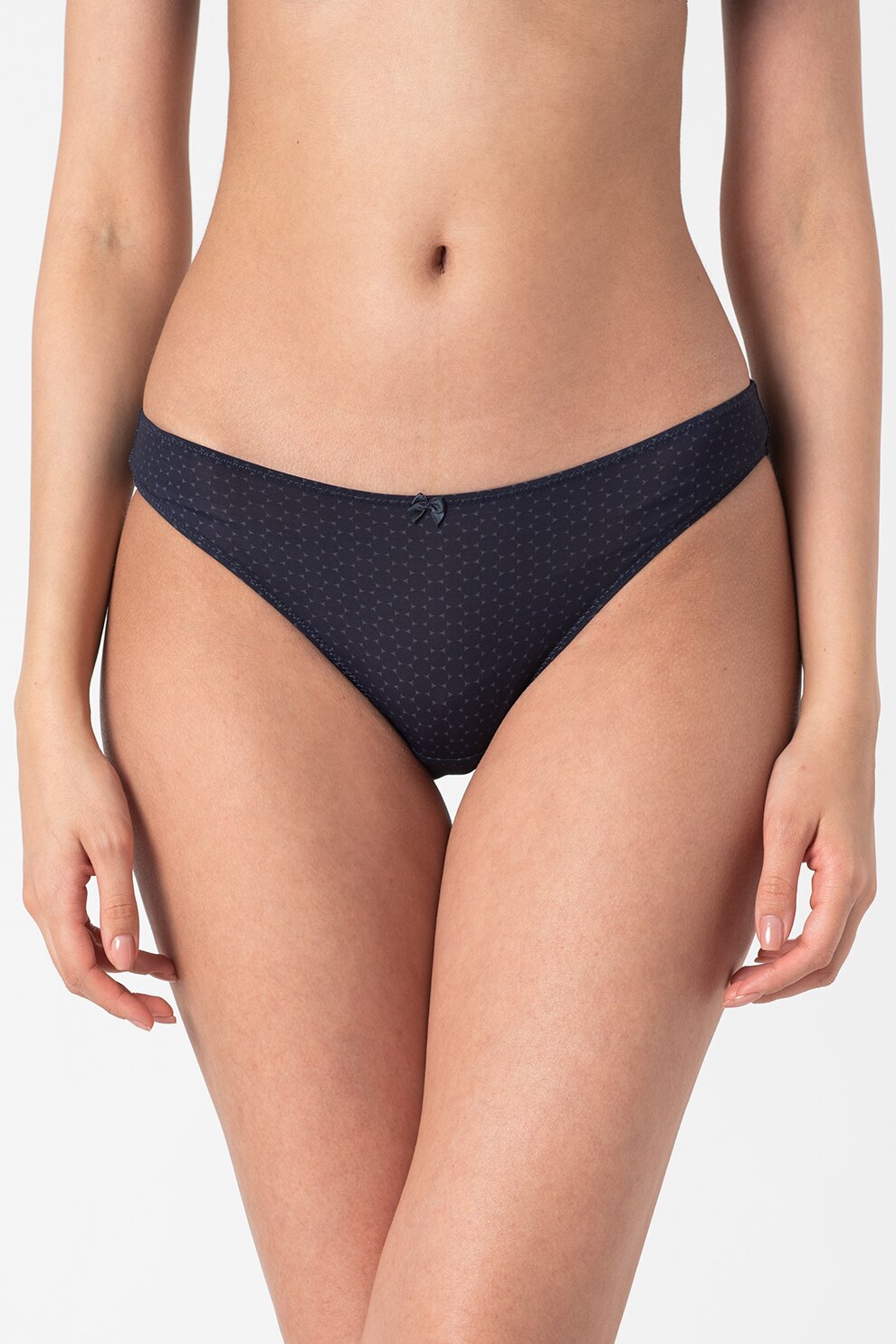ESPRIT Bodywear, Set de chiloti hipster Davu - 2 perechi, Bleumarin inchis