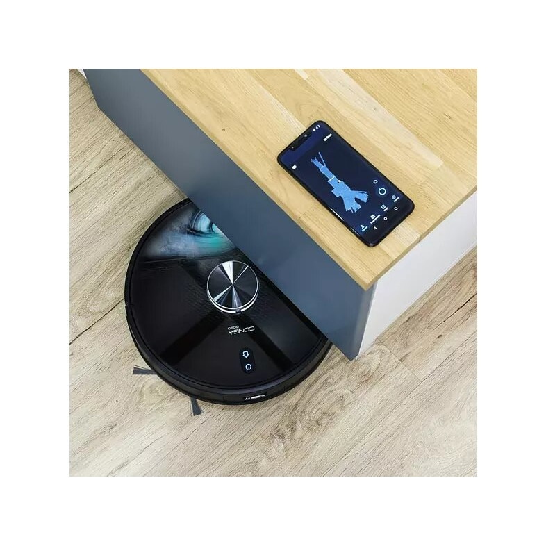 Aspirator Robot Cecotec 4690 Ultra, 2700 W, 300 min, APP Control, Room Plan 2.0, 64 dB, Negru