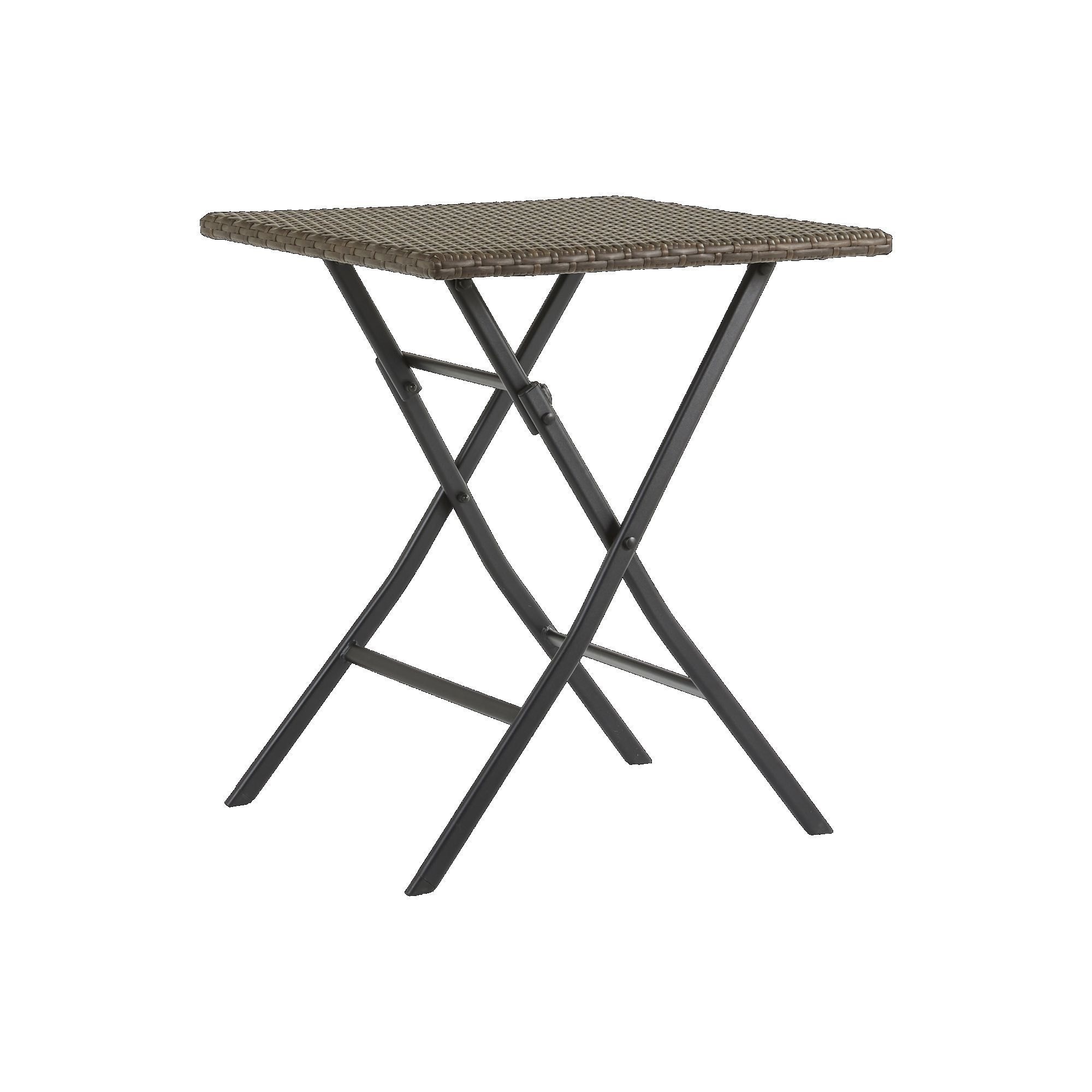 Masa de gradina,pliabila,din plastic dur,dimensiune 60x60x71.5 cm