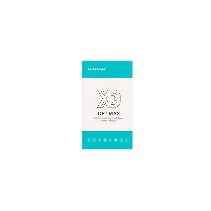 Nillkin XD CP+Max 3D, full cover edzett üveg Xiaomi Redmi Note 9 Pro készülékhez, fekete