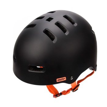 Casca ciclism skateboarding patinaj pe role, Meteor CM04, marimea M, circumferinta cap 55 – 58 cm, negru-portocaliu Casca ciclism skateboarding patinaj pe role, Meteor CM04, marimea M, circumferinta cap 55 – 58 cm, negru-portocaliu