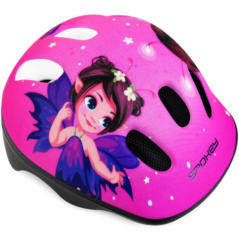 Casca sport pentru copii, Spokey Fairy Tail, marimea XS, circumferinta cap 44 – 48 cm, mov