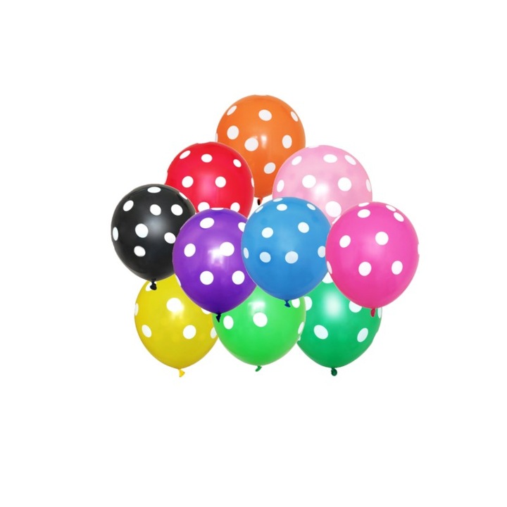Комплект Латексови балони на точки 2.8 гр. 20 бр