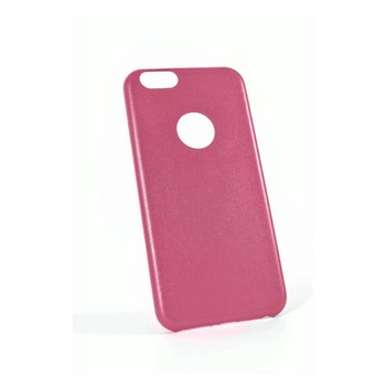 Husa I-Berry Piele Eco Rosie Pentru IPhone 6,6S Husa I-Berry Piele Eco Rosie Pentru IPhone 6,6S