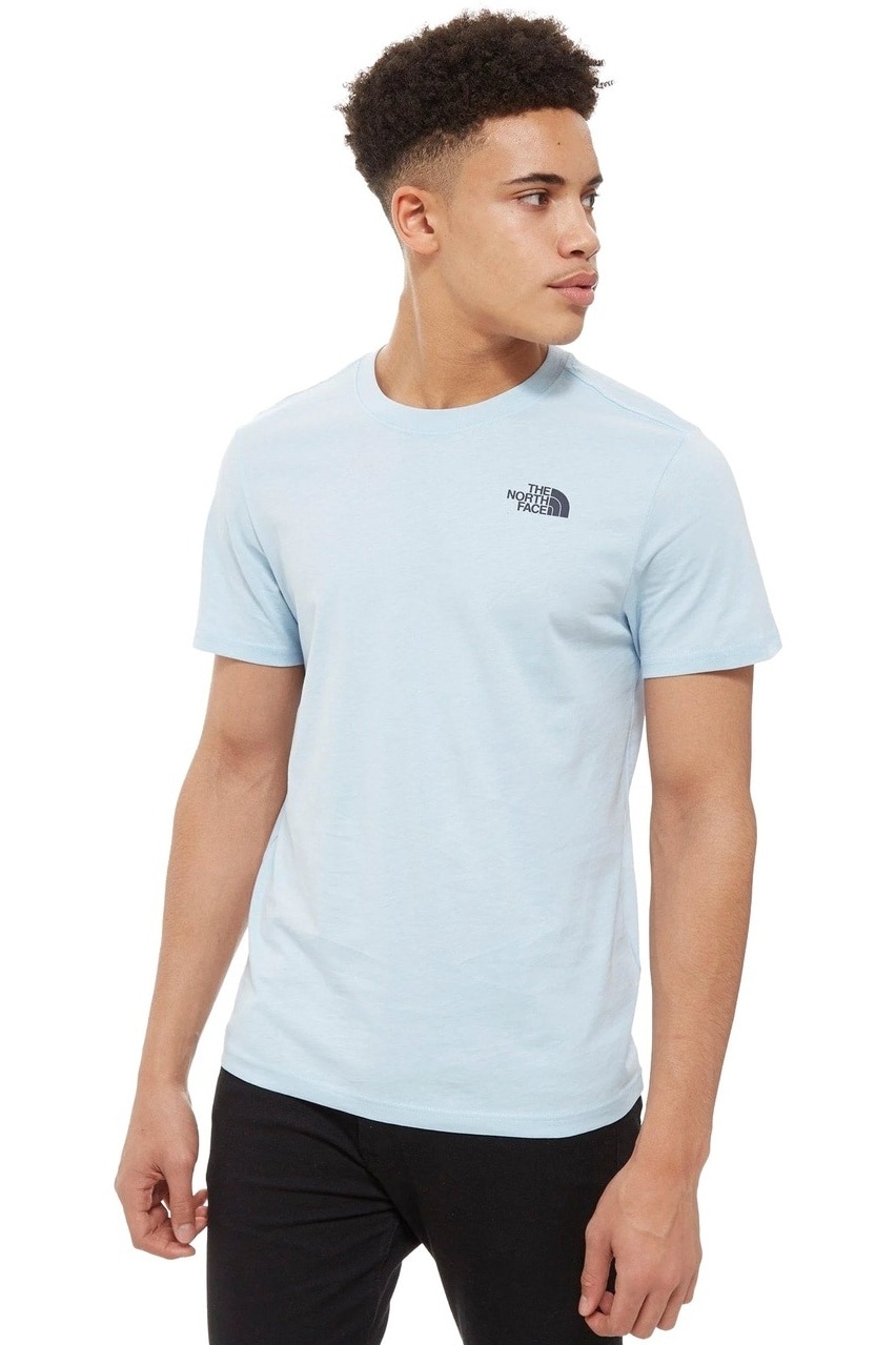 Tricou Barbati The North Face M S/S Red Box Tee T92TX24Y1, Albastru, S