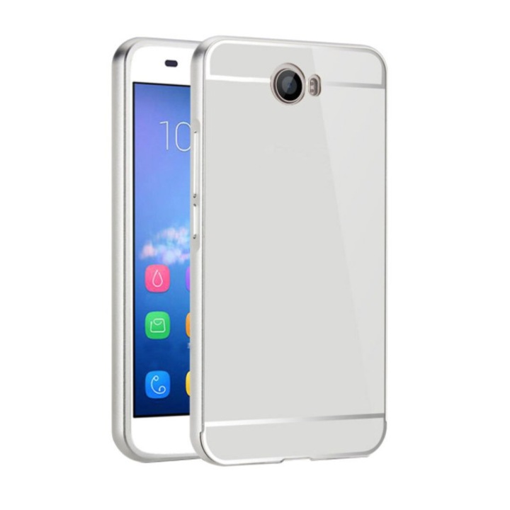 Калъф Aluminium Mirror за Huawei Y5 II Сребрист