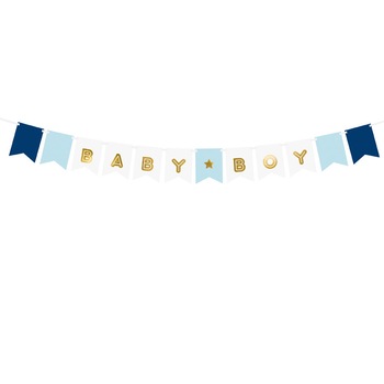 Banner Baby Boy, Multicolor, 160 cm Banner Baby Boy, Multicolor, 160 cm