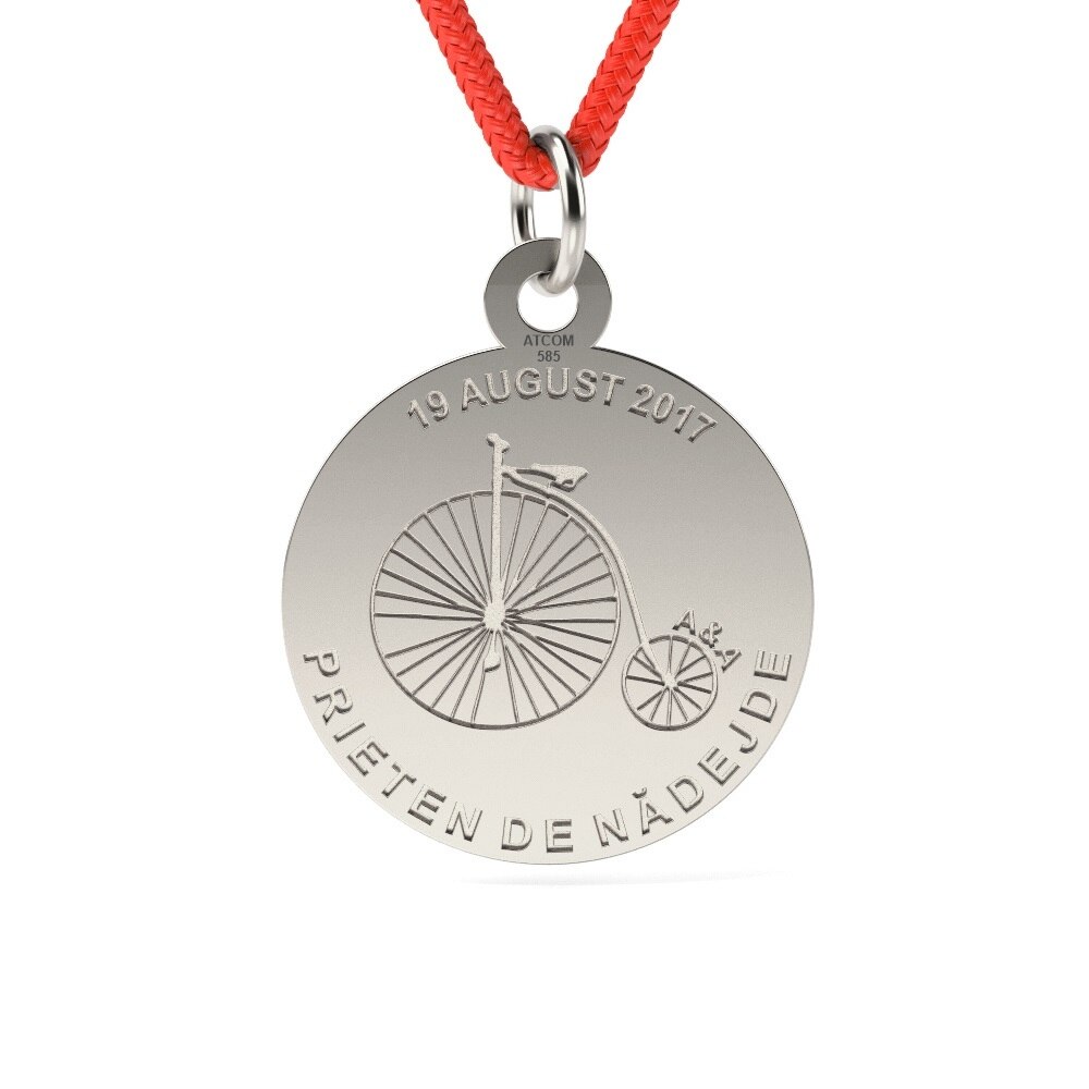 Pandantiv din argint model Prieten de nadejde