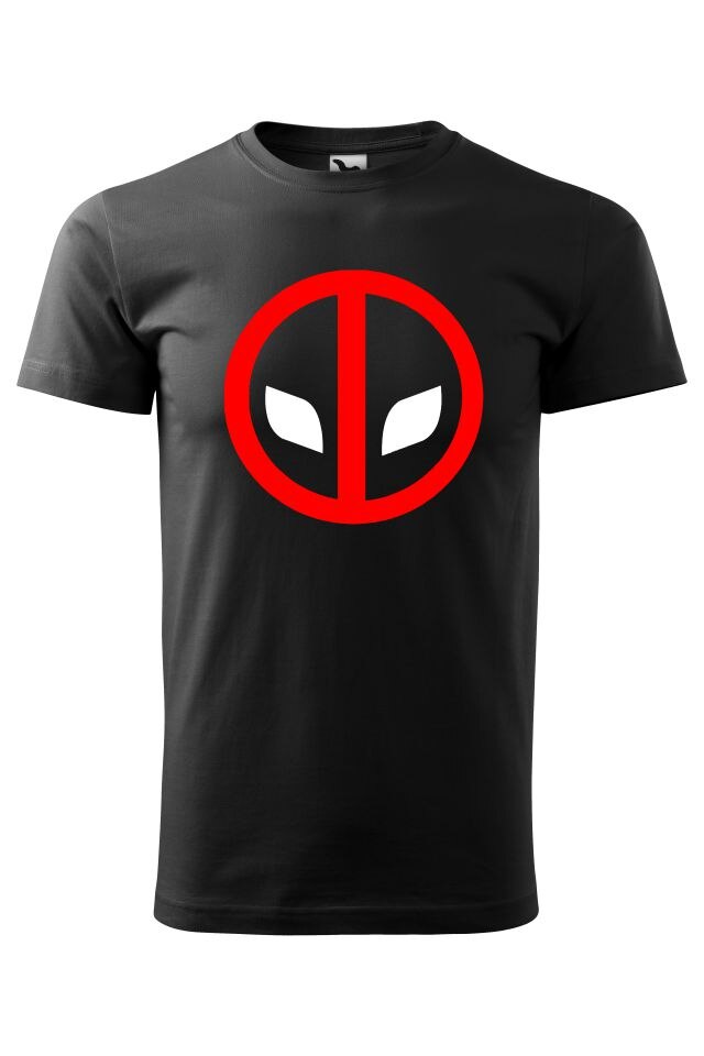 Tricou barbati personalizat Deadpool, Malfini, Negru