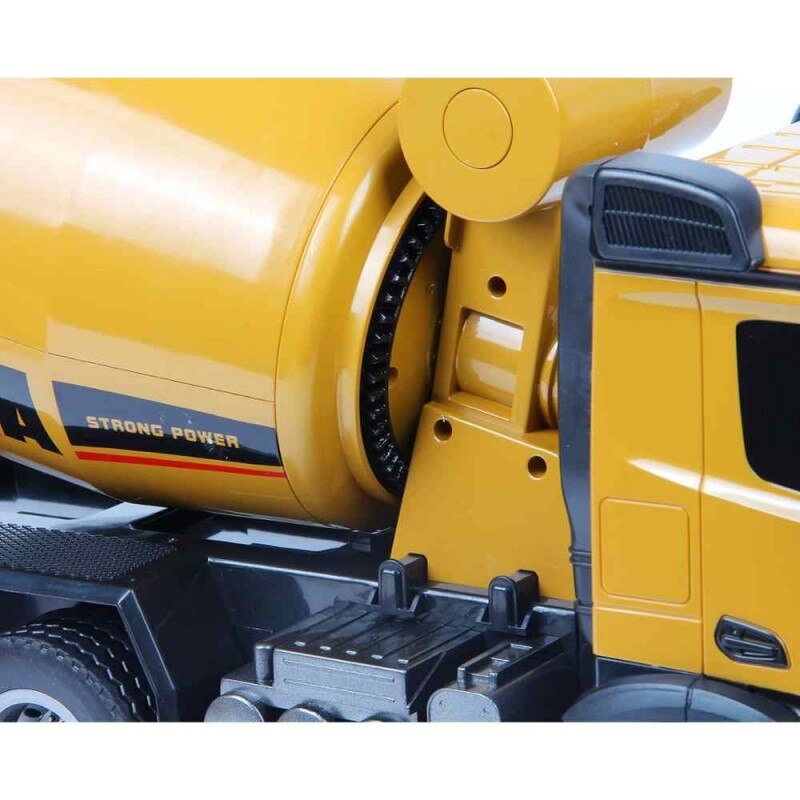 Бетонобъркачка с дистанционно управление Huina HT-1574, 1:14, Жълт ...