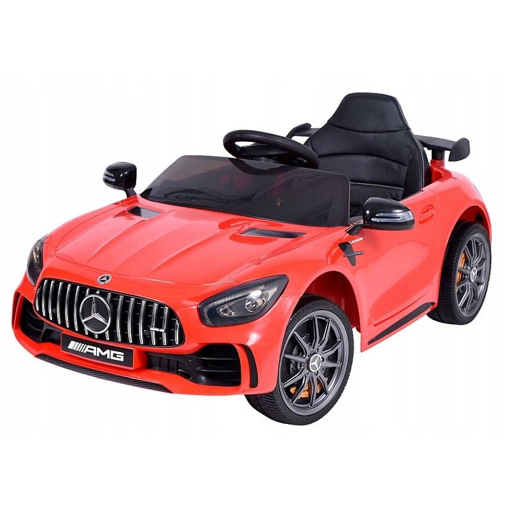 Електрическа кола с дистанционно управление, PROCART, Mercedes-Benz AMG, Червен