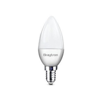 Bec led, tip lumanare, dulie mica E14, 7w, lumina calda 3000k, flux luminos 560 lm, c37, pls, BR-7W.C37.E14. Braytron Bec led, tip lumanare, dulie mica E14, 7w, lumina calda 3000k, flux luminos 560 lm, c37, pls, BR-7W.C37.E14. Braytron
