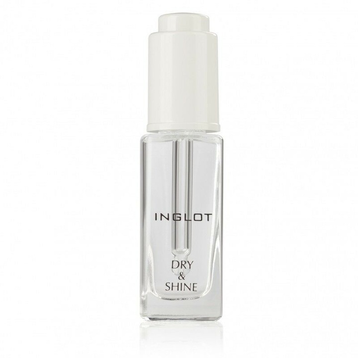 Бързосъхнещ разтвор Inglot Dry & Shine, 9 мл