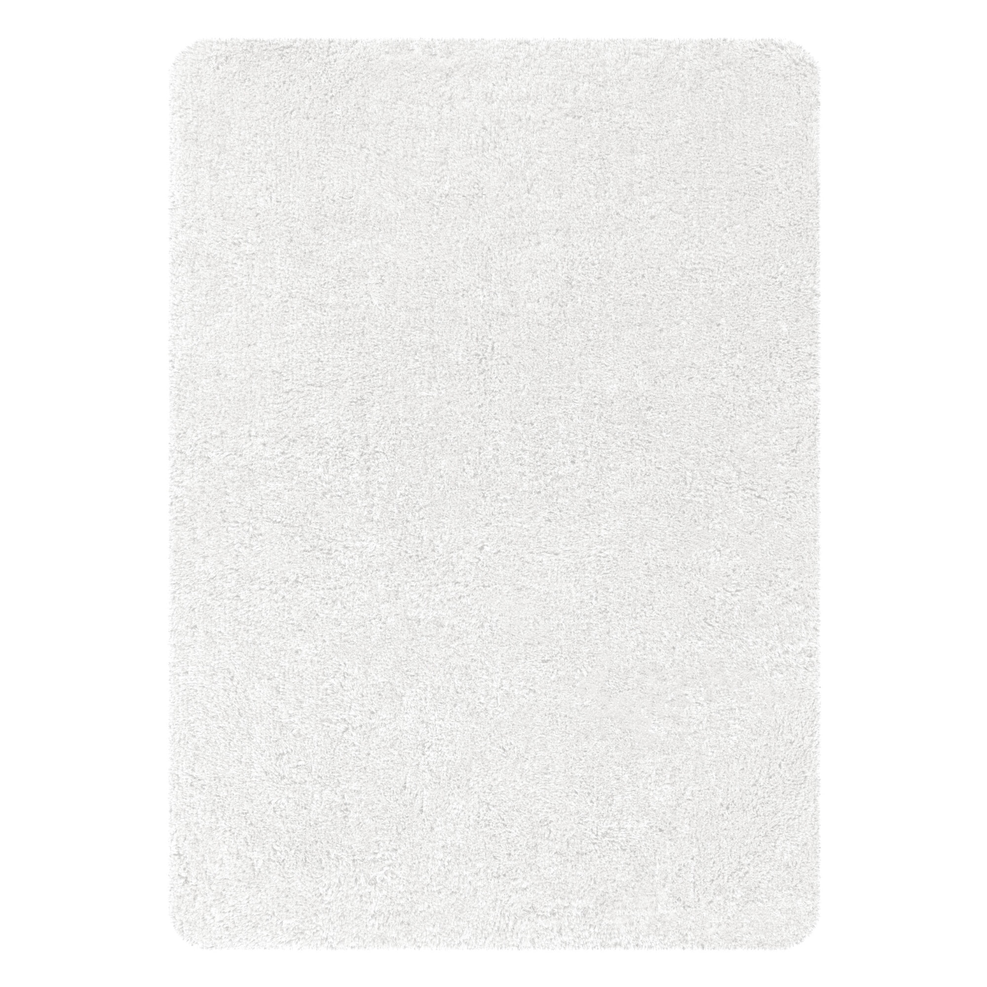 Covor de plus, Family Fabrics, 60x100 cm, Alb