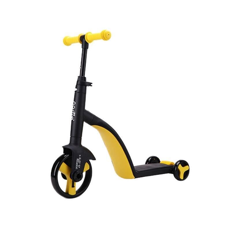 Tricicleta Nadle 3in1 pentru copii, galben-negru
