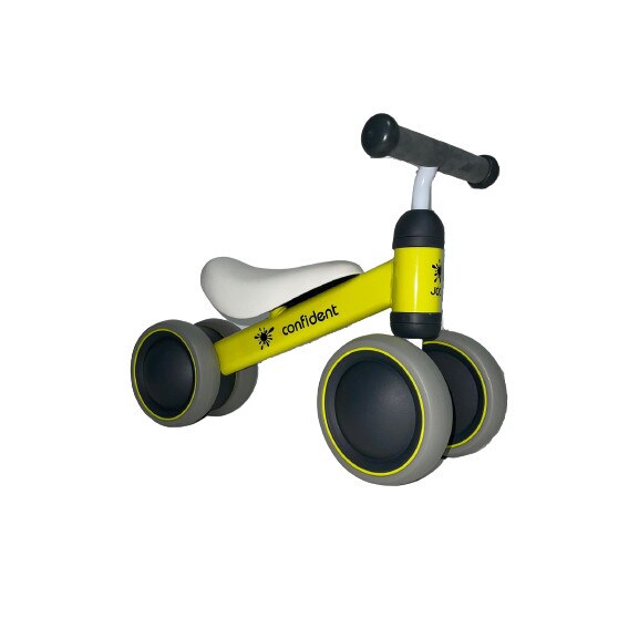 Bicicleta echilibru copii RDB A 107, 18-36 luni, Galben