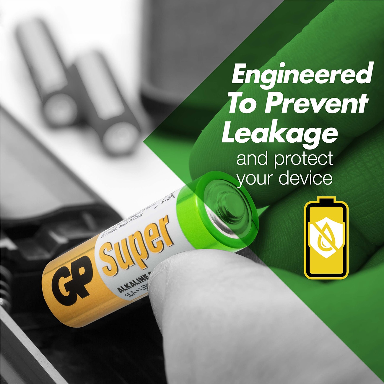 Алкални батерии GP Super AAA, LR03, 1.5V, блистер 2 бр. - eMAG.bg